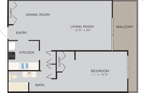 1BR/1BA - 4600 E Kentucky