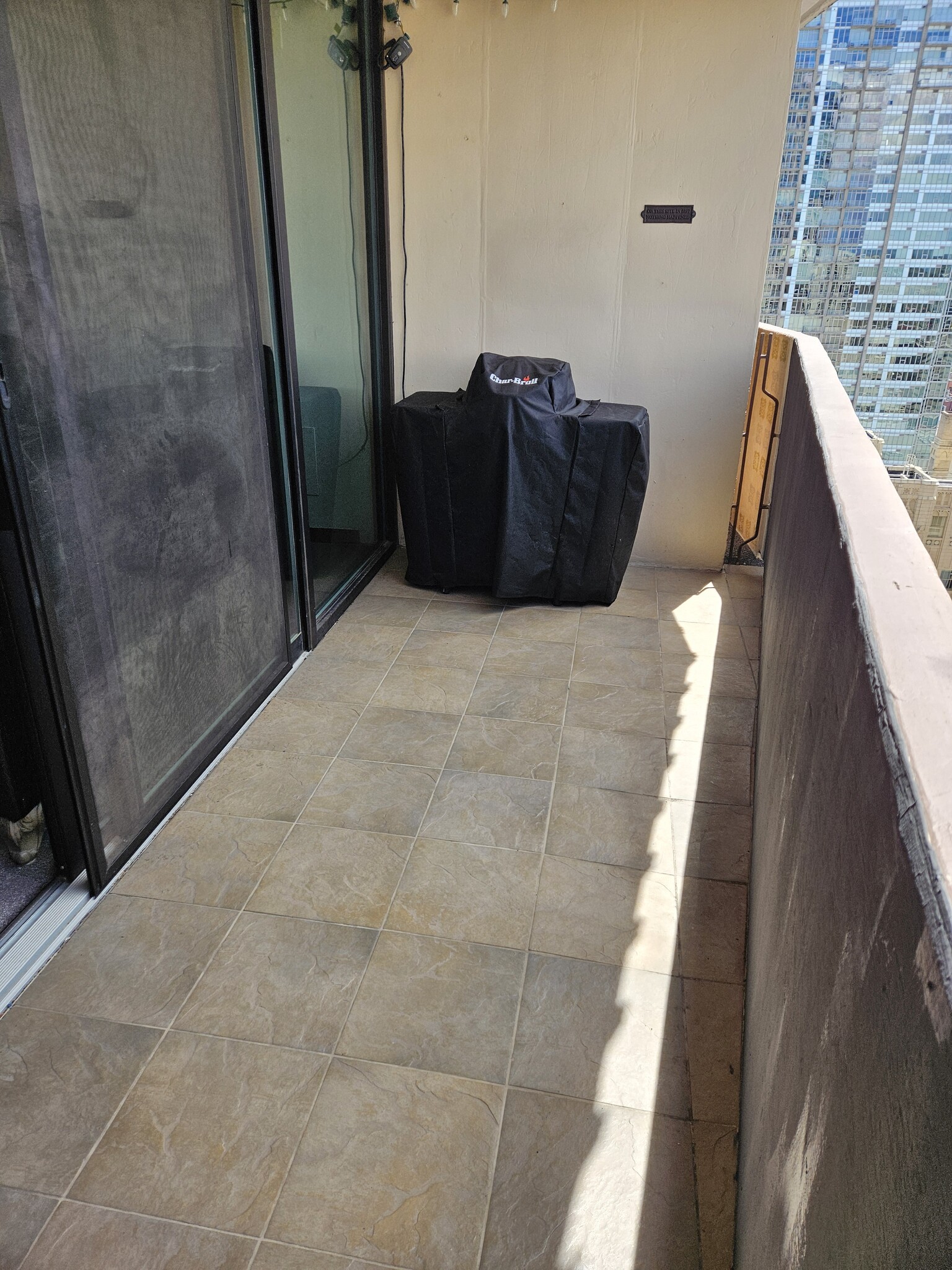 Main Balcony with Electric Grill - 1020 15th St