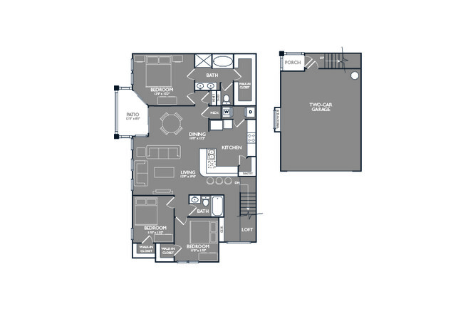 Floorplan - Villages of Briggs Ranch