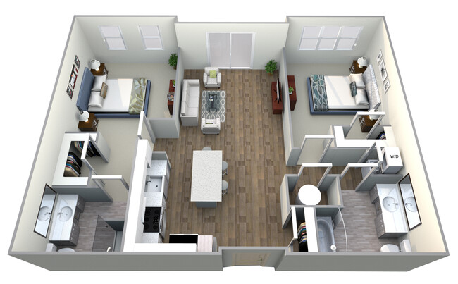 Floorplan - The Huntington