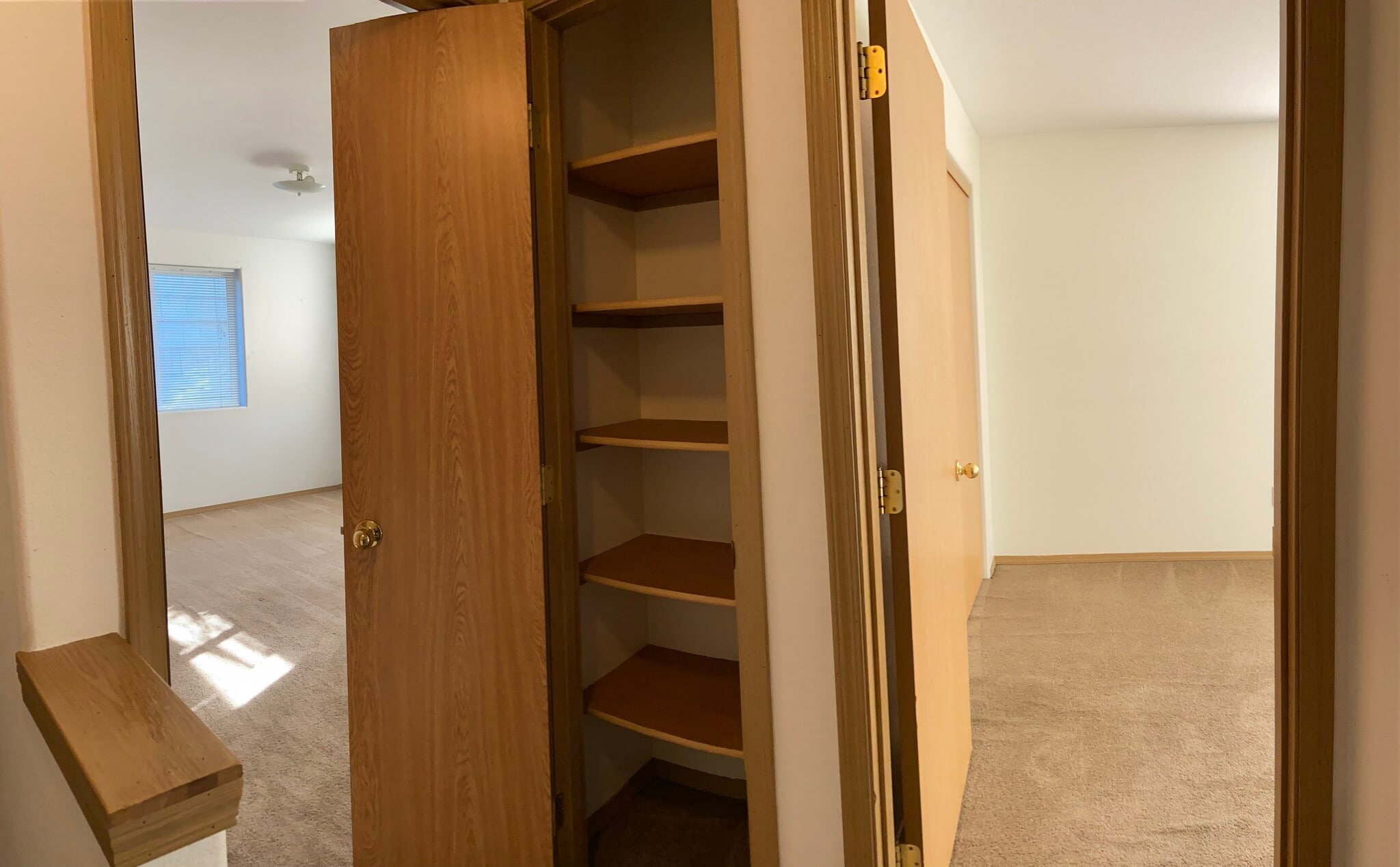 Upstairs hall closet open - 756 NE 92nd Ave
