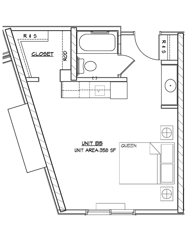 Floorplan - The House Apartments - Historical Access