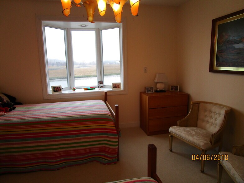 bedroom 3, view west over marsh inlet - 103 Summer St