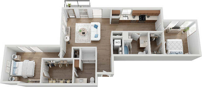 Floorplan - Casey Apartments