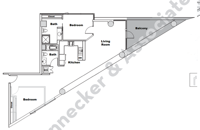 Basic Floor plan - 1080 Park Blvd