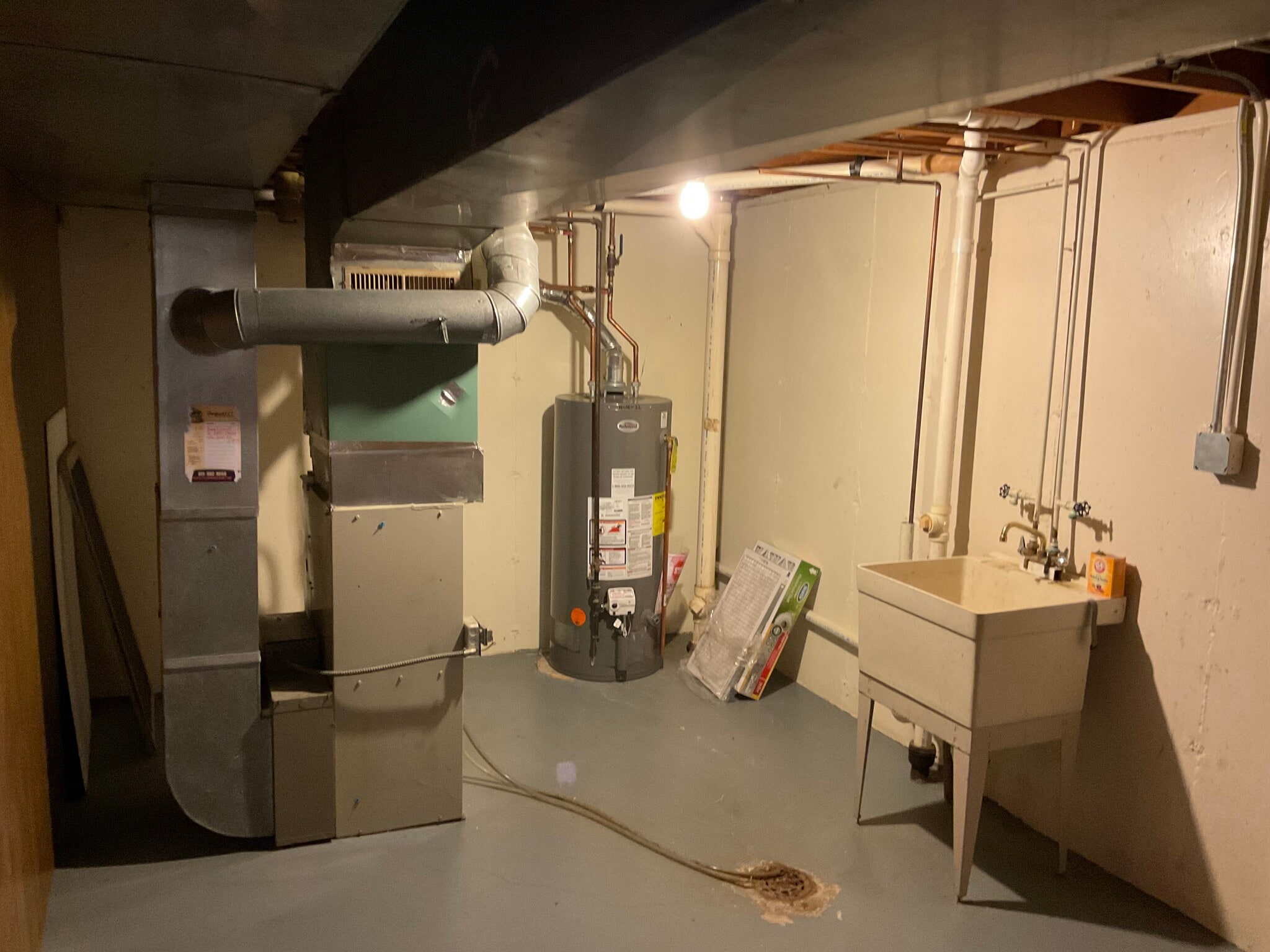 Mechanical area - 419 Peachtree Cir