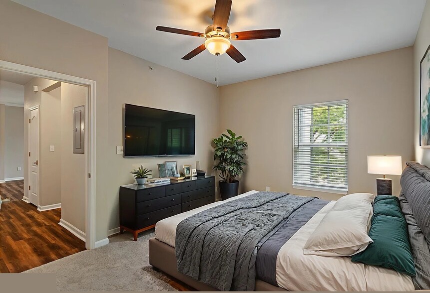 Master bedroom staged - 12833 Tradd St