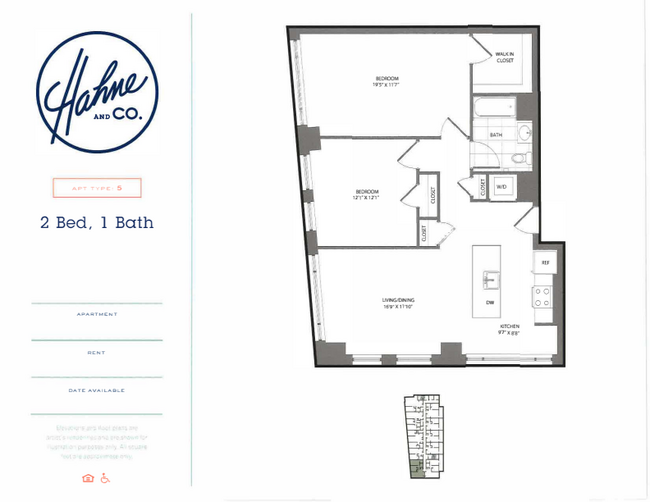 Floorplan - Hahne and Co.