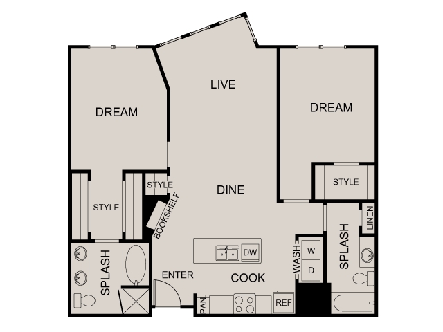 Floorplan - 7166 at Belmar