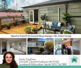 Building Photo - Sun-Drenched Mt. Tabor Home with Massive Yard & Oversized Shop-Garage!