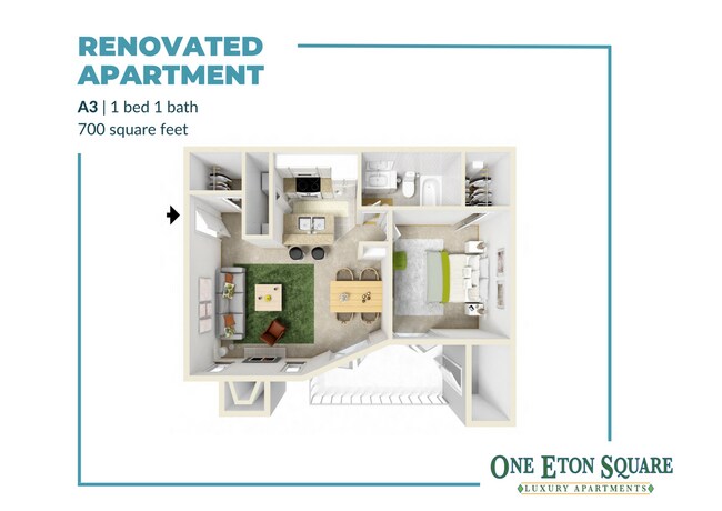 A3 Renovated - One Eton Square