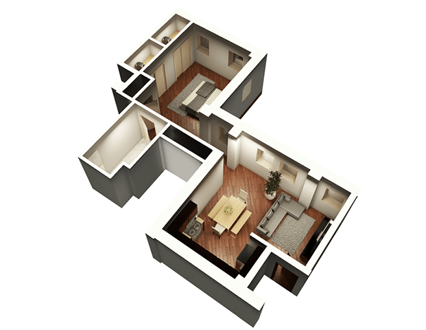 Floorplan - Somerset Place Apartments