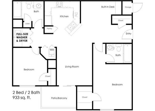 Floorplan - Laurels at Greenwood