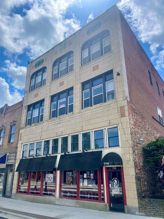 Front of the Building on 5th St - The Lofts on 5th