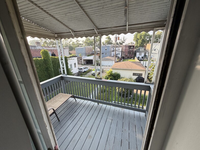 Back porch deck - 4710 W Jackson Blvd
