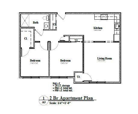 Floorplan - Deerfield Commons