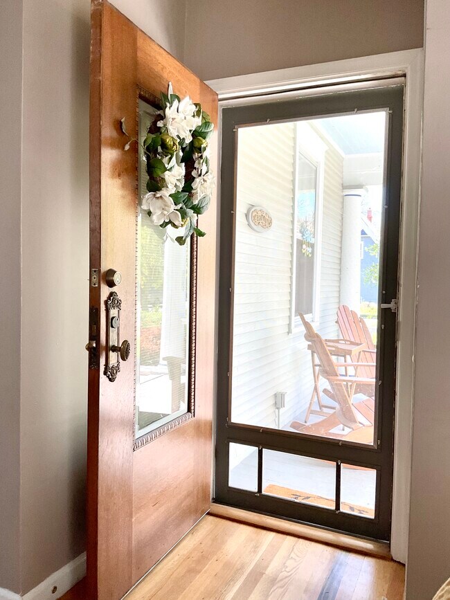 Front entry - 205 Wyoming Ave