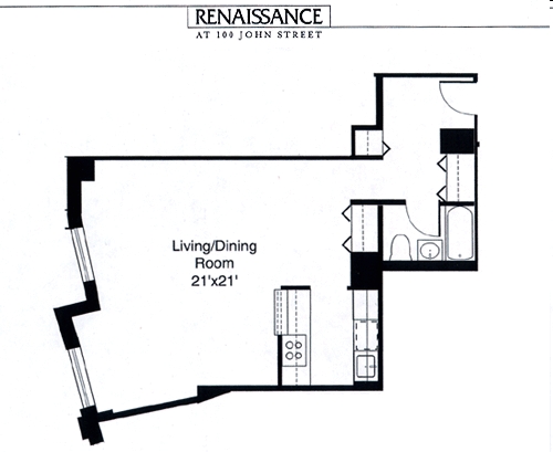 Floorplan - 100 John Street