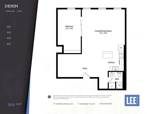 Floorplan - Lee Lofts