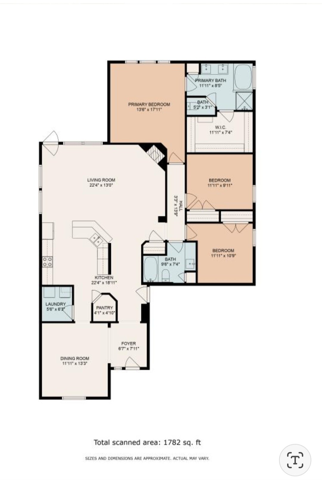 This is a partial view of floorplan - 13210 Raintree Dr