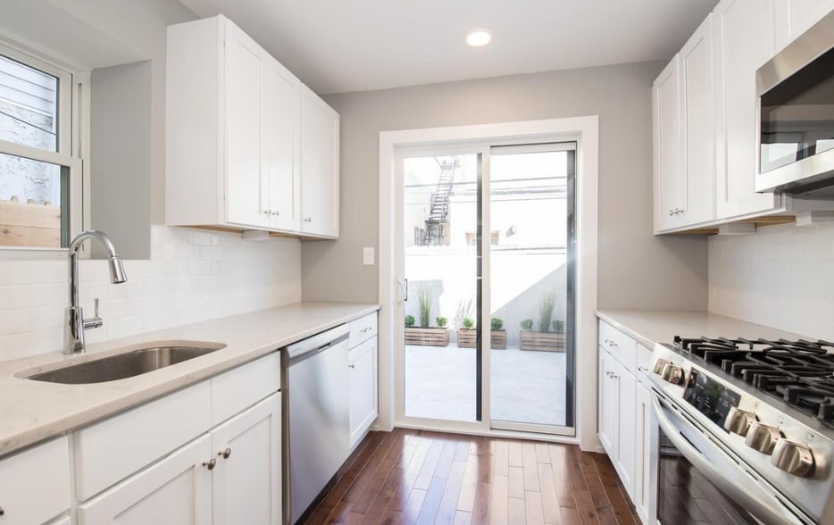 Kitchen & Backyard - 1513 S Woodstock St