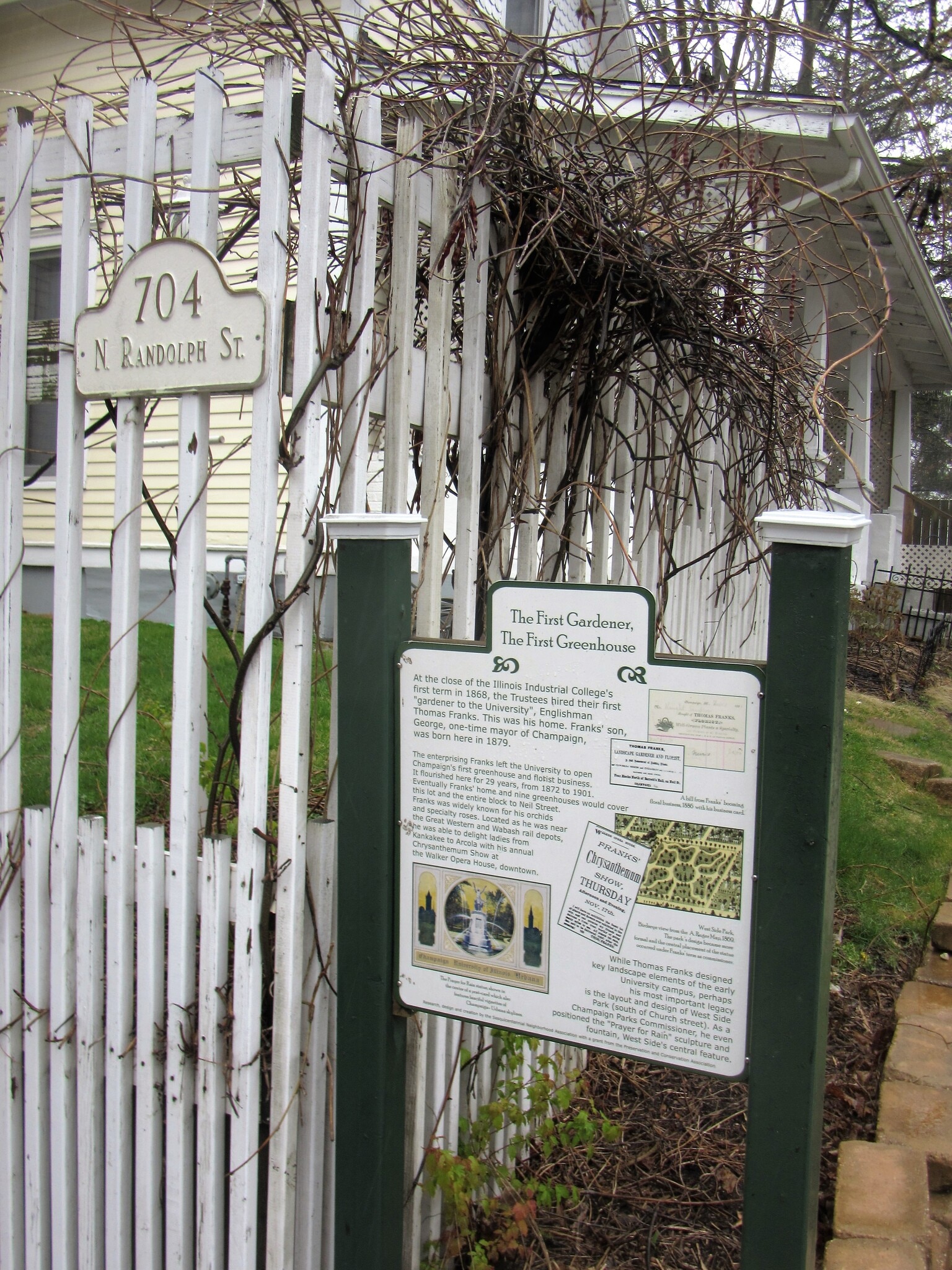 historic signage - 704 N Randolph St