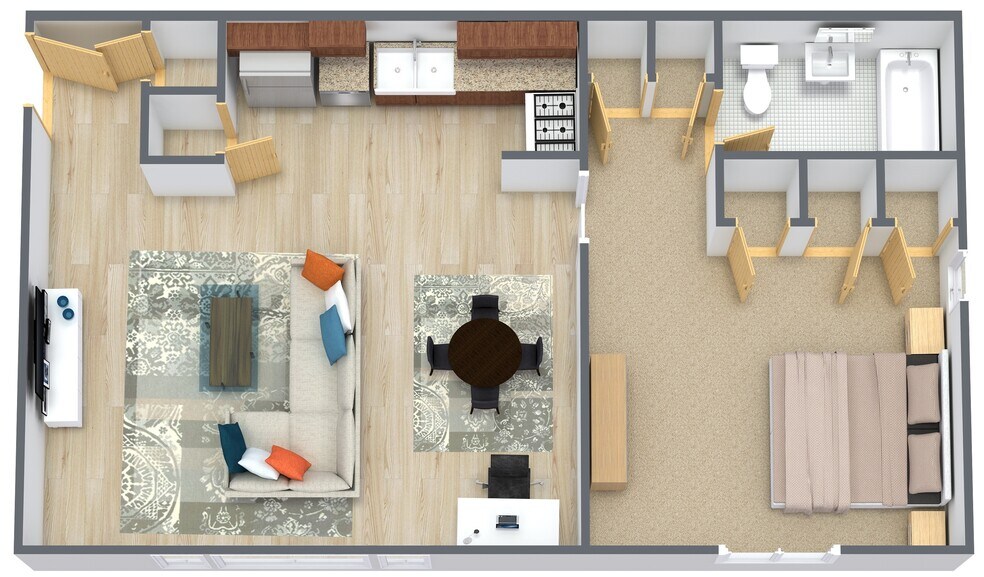 One Bedroom - 150 Wayzata Blvd E
