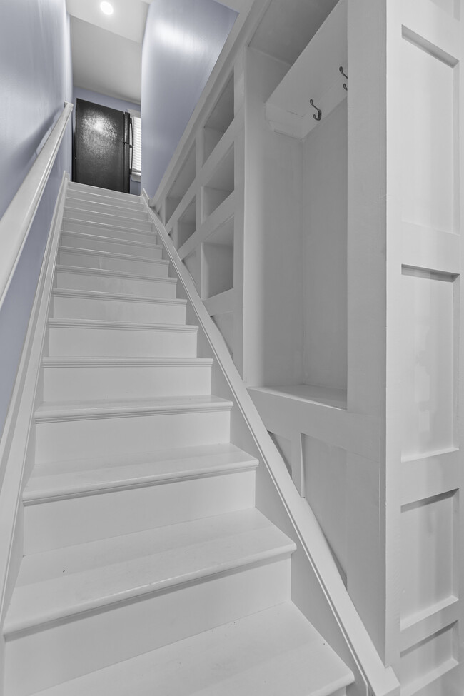 Stairway storage - 659 Evergreen Ave