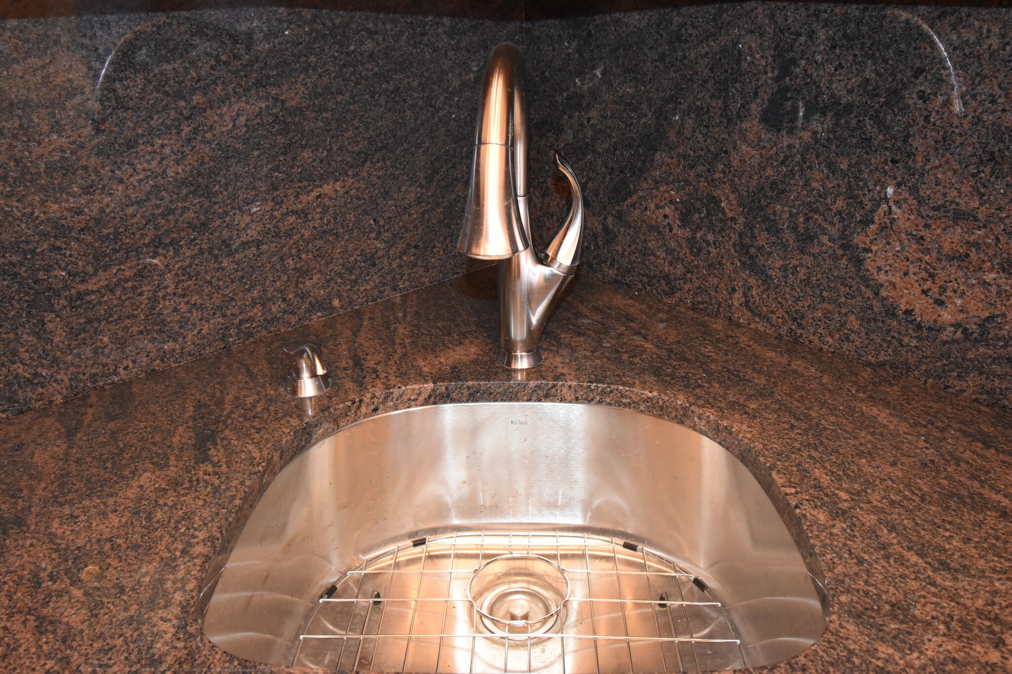 Granite countertop & ss sink - 95 Sherman Ave