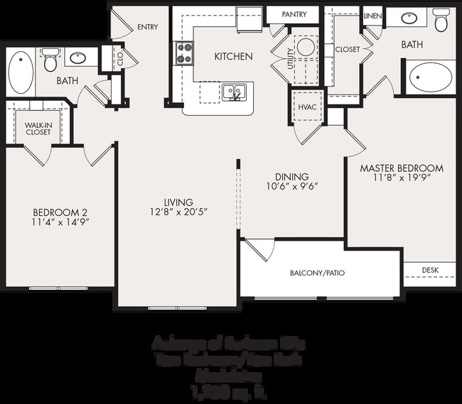 Floorplan - Auberge of Burleson