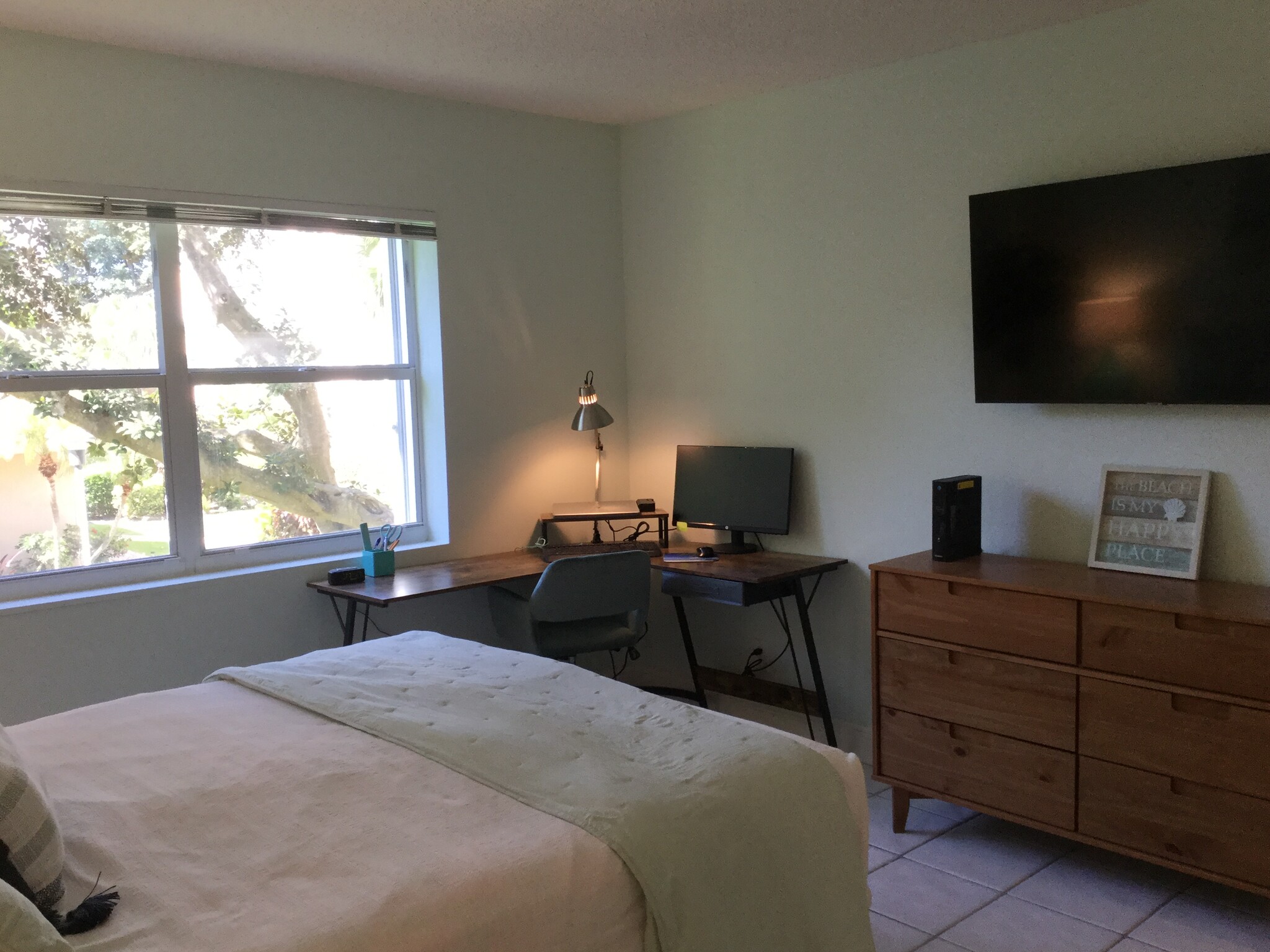 Master Bedroom Desk - 1541 S Ocean Blvd