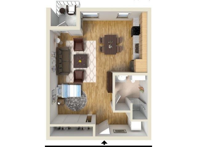 Floorplan - Central Eastside Lofts