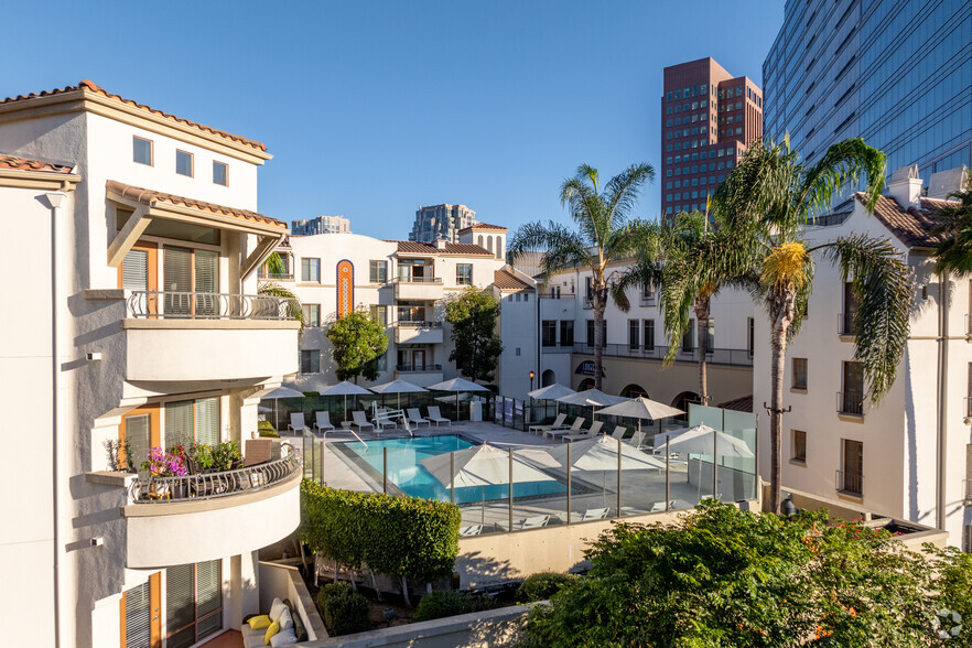 Aerial Context - The Glendon Apartments in Westwood