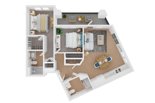 Floorplan - 8181 Allison Apartments - La Mesa, CA
