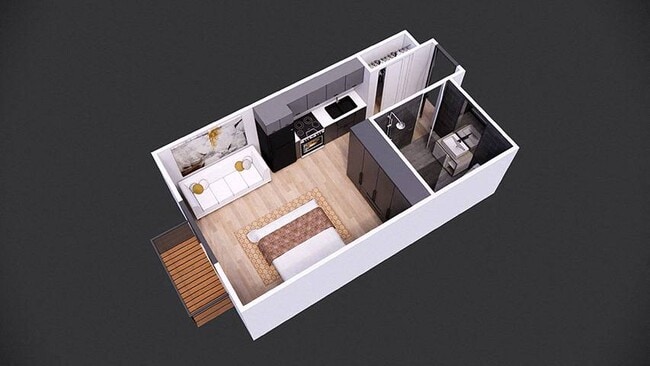 Floorplan - The Lodge Apartments