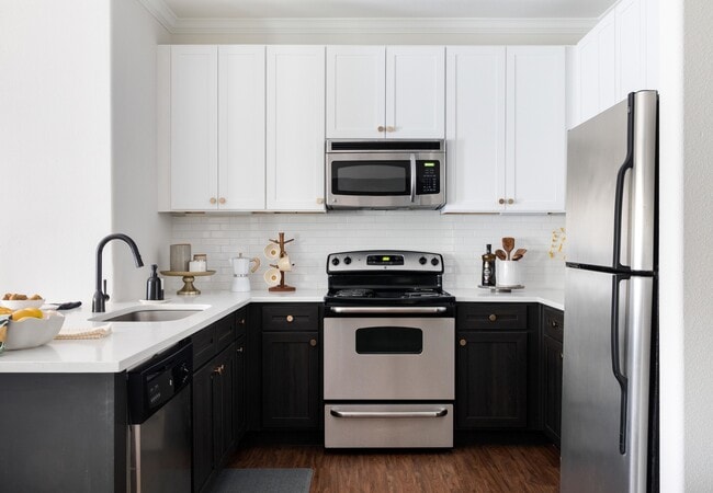 Newly renovated, chef-inspired kitchens with granite countertops - Alister Oak Hill