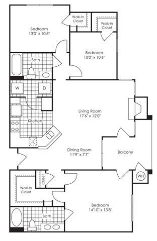 Floorplan - Evergreens at Mahan