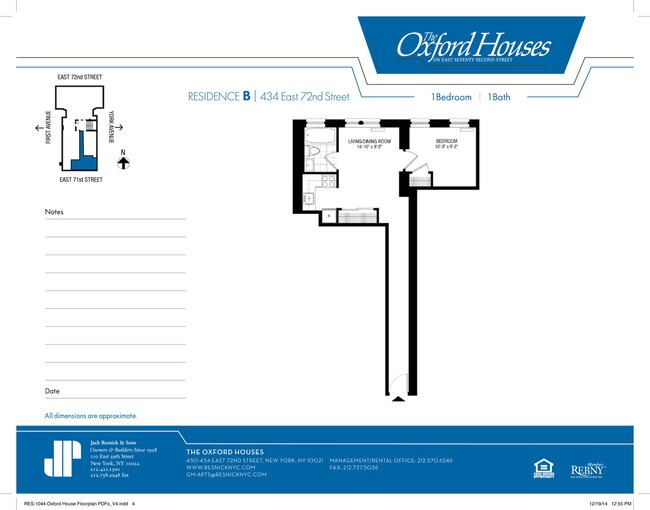 Floorplan - The Oxford Houses