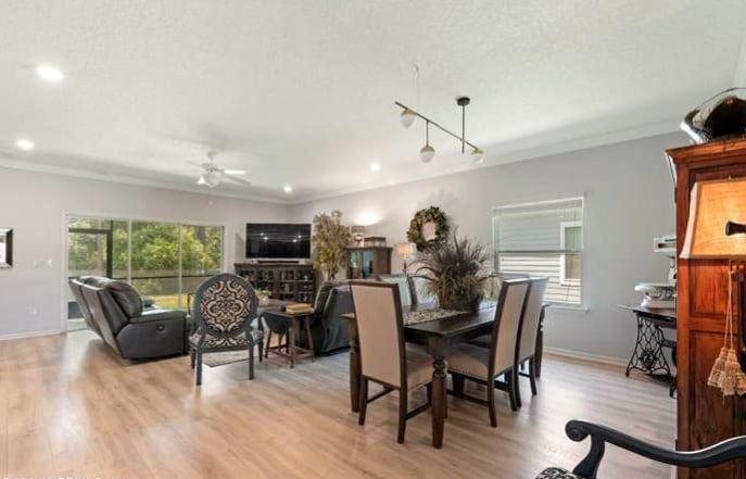 Dining room - facing living room - 2574 Las Calinas Blvd