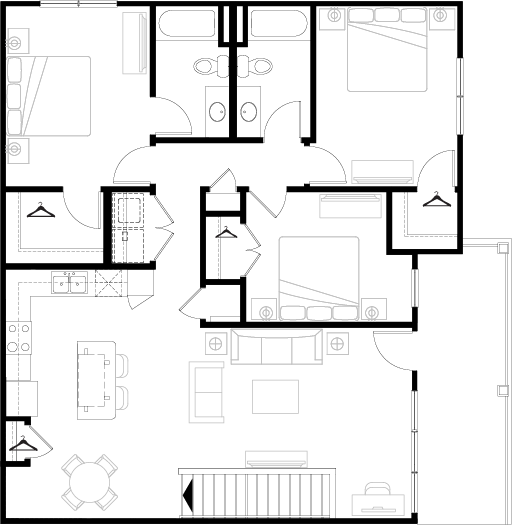 Floorplan - Springs At Orchard Road Apartments