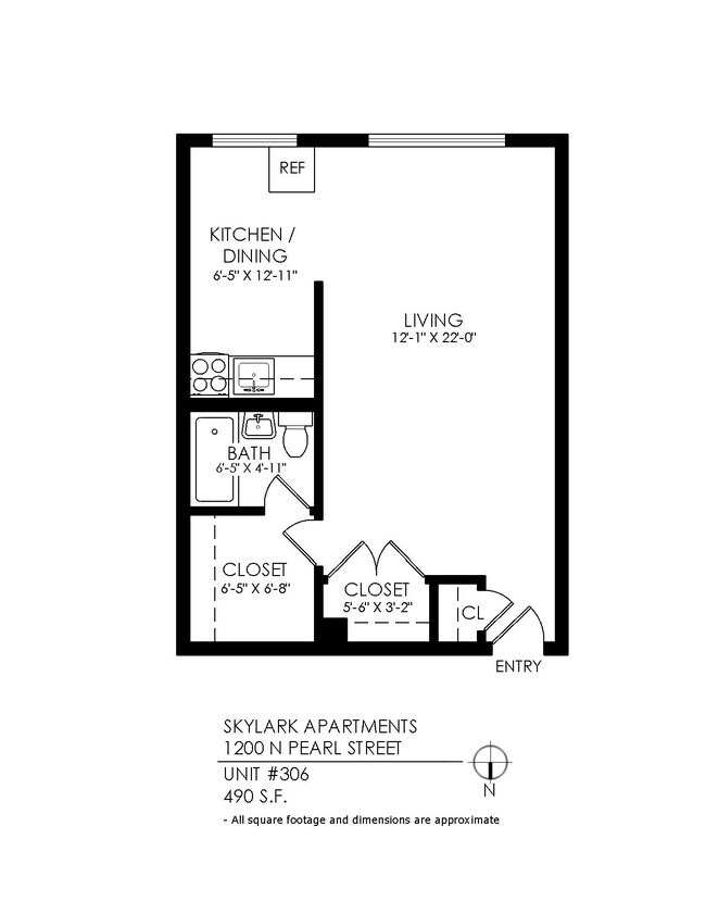 Floorplan - Skylark Apartments