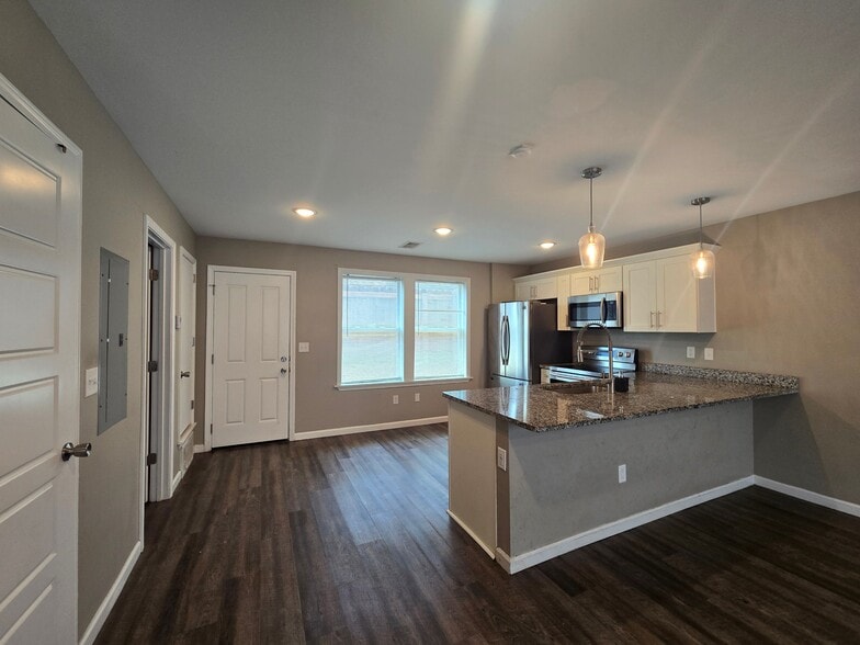 Kitchen Area - Student Lofts at Brister, Bldg 101