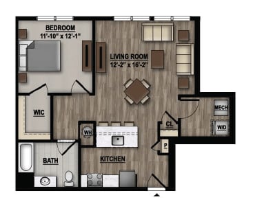 Floorplan - Parc at Princeton Junction