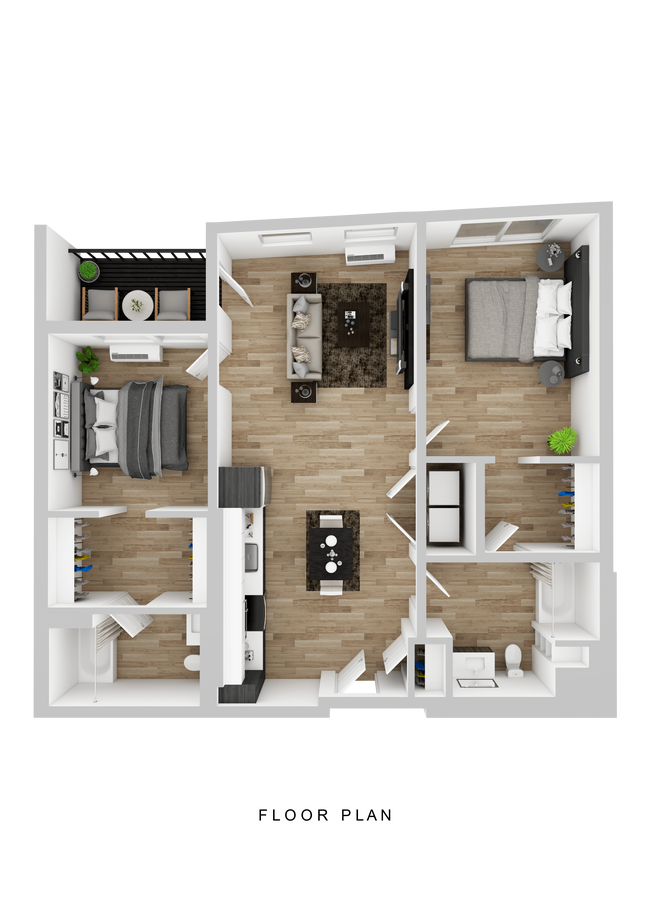 Floorplan - Hyas Point Apartments