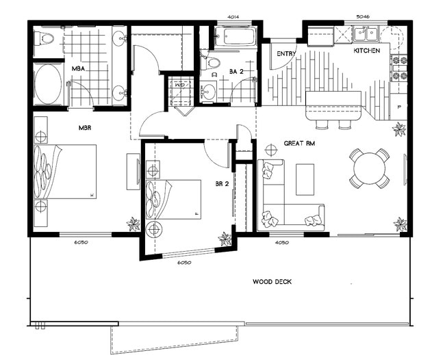 2BR/2BA - Park 4200