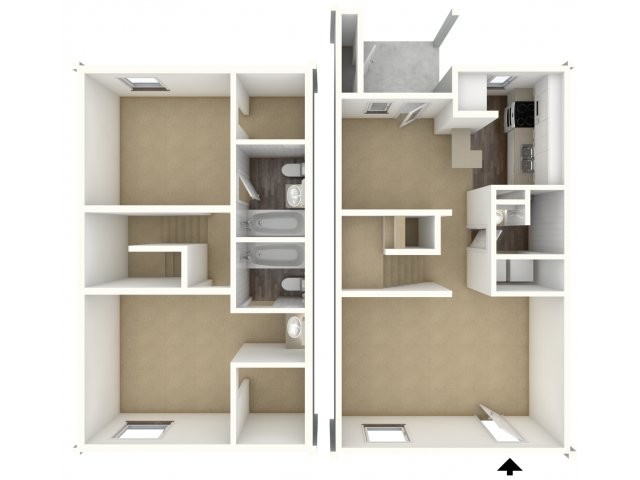 Floorplan - Amber Dawn Apartments