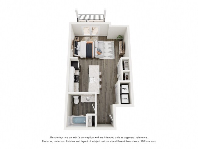 Floorplan - The Zelle at Polaris