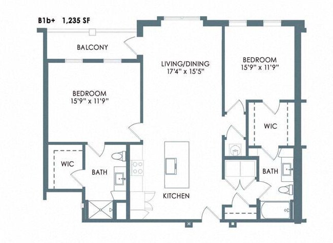 Floorplan - Meeder Flats Apartment Homes