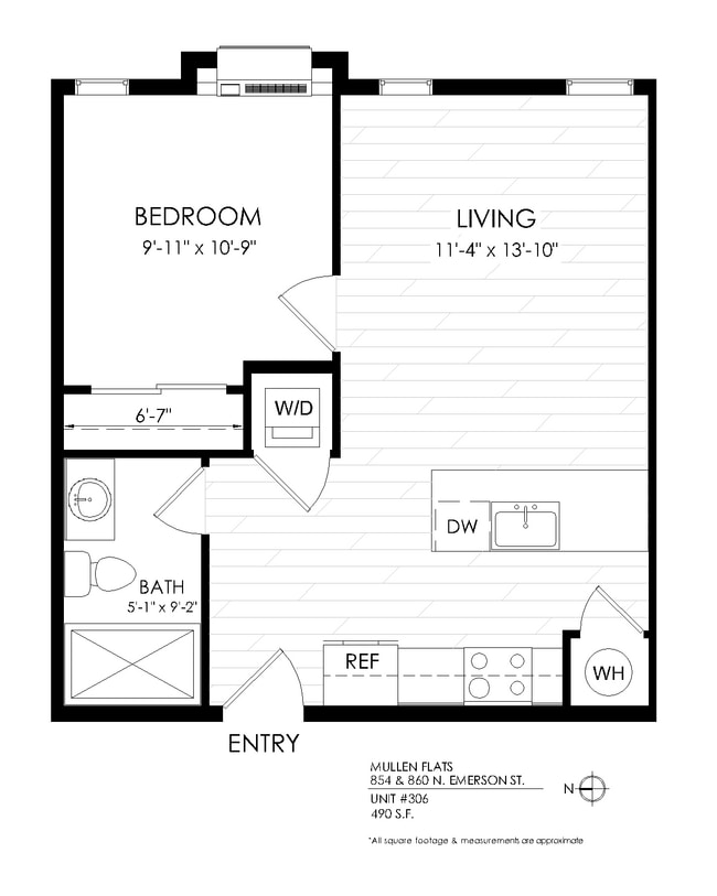 Floorplan - Mullen Flats