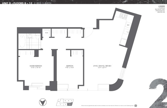 Floorplan - 2 Cooper Square